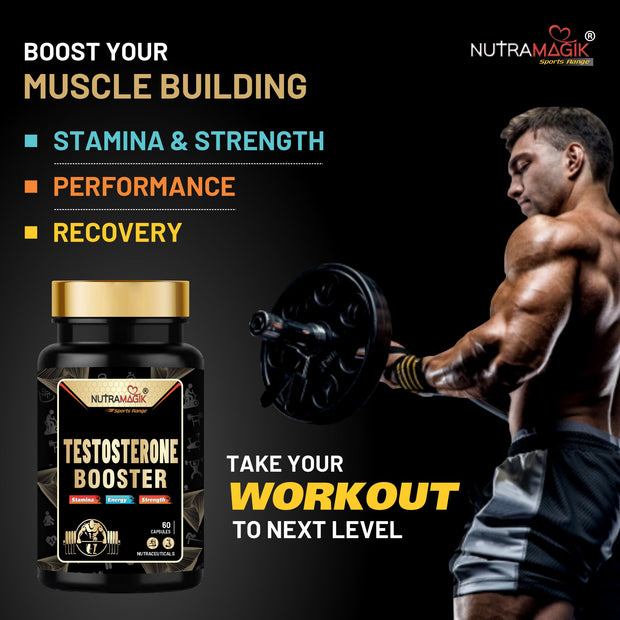 Nutramagik Himalyan Shilajit & Testo Boster Pure & Natural for Stamina and Energy- Capsules each