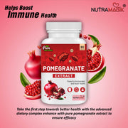 Pomegranate Fruit Extract Rich Anti-oxidants for Healthy Body -60 capsules