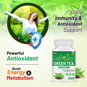 Green Tea Extract for weight loss(Fat Burner), Increasing Stamina, Stronger Immune System,90 Capsules