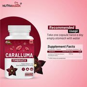 Nutramagik Caralluma Fimbriata: Support Weight Loss, Boost Metabolism & Fat Burner - 60 Capsules