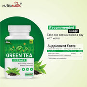 Green Tea Extract for weight loss(Fat Burner), Increasing Stamina, Stronger Immune System,90 Capsules