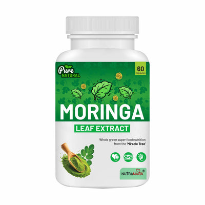 Moringa Drumstick & Leaf Extract | Superfood for Weight Loss, Immmunity, Energy, Liver Protection & Joint Support-90 capsules