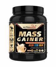 Nutramagik Mass Gainer Whey Protein Powder - High Calories Formula with Vitamins & Minerals, Creatine- 1KG