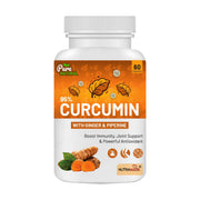 95% Curcumin with Ginger and Piperine Extract -60 capsules