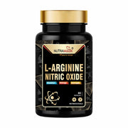 L-Arginine Amino Acids Supplement For Energy, Muscle, Heart Health- 60 Capsules