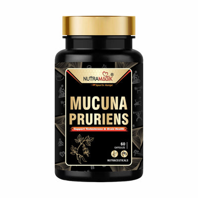 Mucuna Pruriens Kapikachhu Extract for Mood and Muscle support Supplement - 60 Capsules