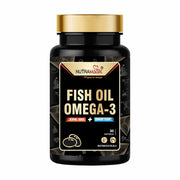 Fish Oil Omega 3 1000mg  For Healthy Joint,Heart, Brain and Eye Health - 30 Softgels