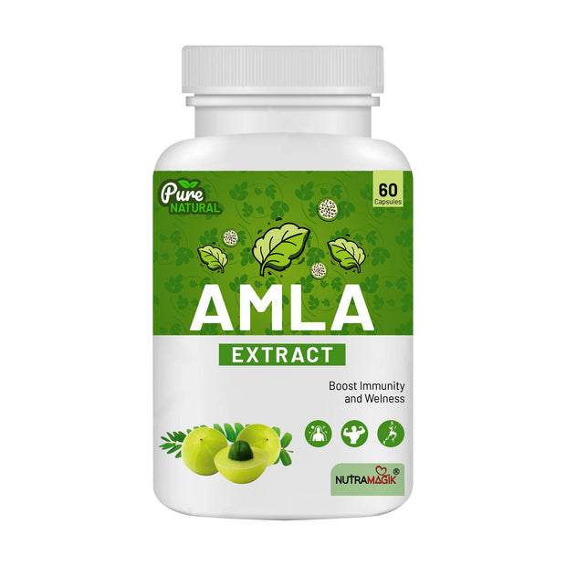 Nutramagik Amla Extract - Boost Immunity and Wellness - 60 Capsules