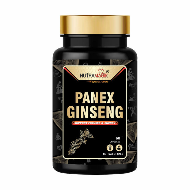 Panex Ginseng Endurance Support  Improves Strength, Stamina & Performance- 60 capsules