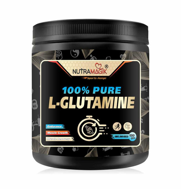 L-Glutamine Powder ,Amino Acids Supplements- Unflavored - 150 Gram