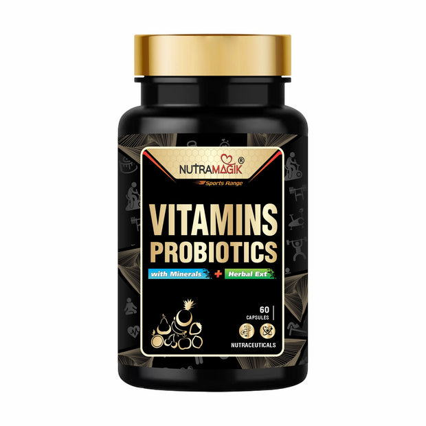 Multivitamin Multi-mineral, Antioxidant and Pro biotics with Herbal blends- 60 Capsules